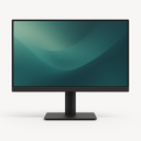 A modern 24-inch computer monitor on a clean white background, designed for a product listing on a t.jpeg