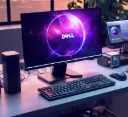 Desktop computer set